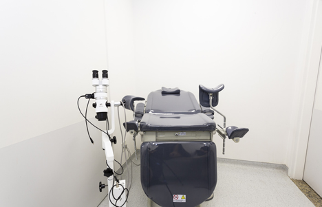 Foto da máquina para exame de medicina fetal