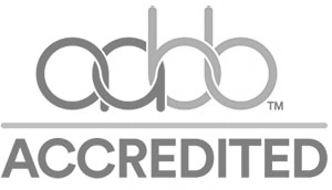 Selo AABB Accredited