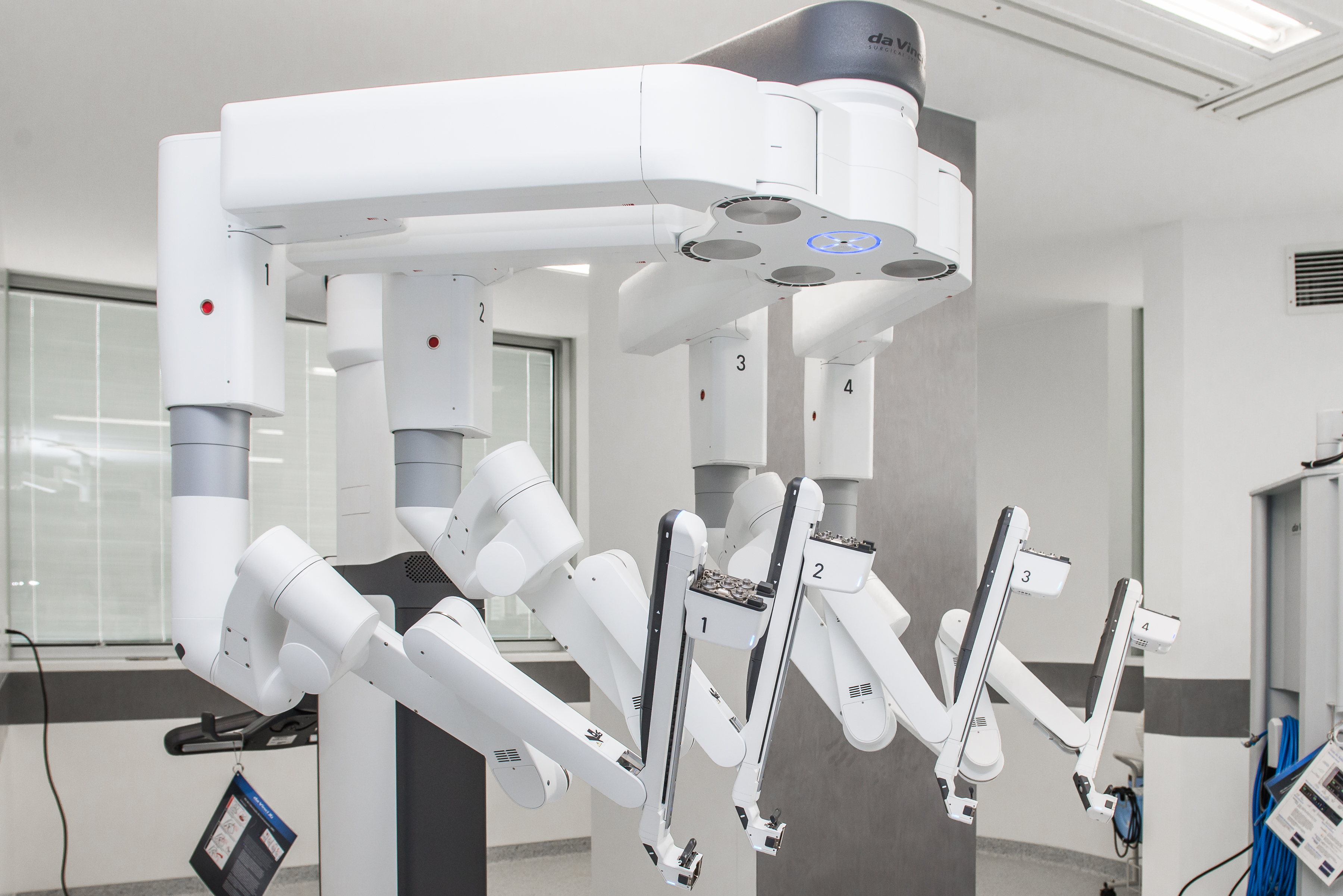 Robô cirúrgico da Vinci Xi