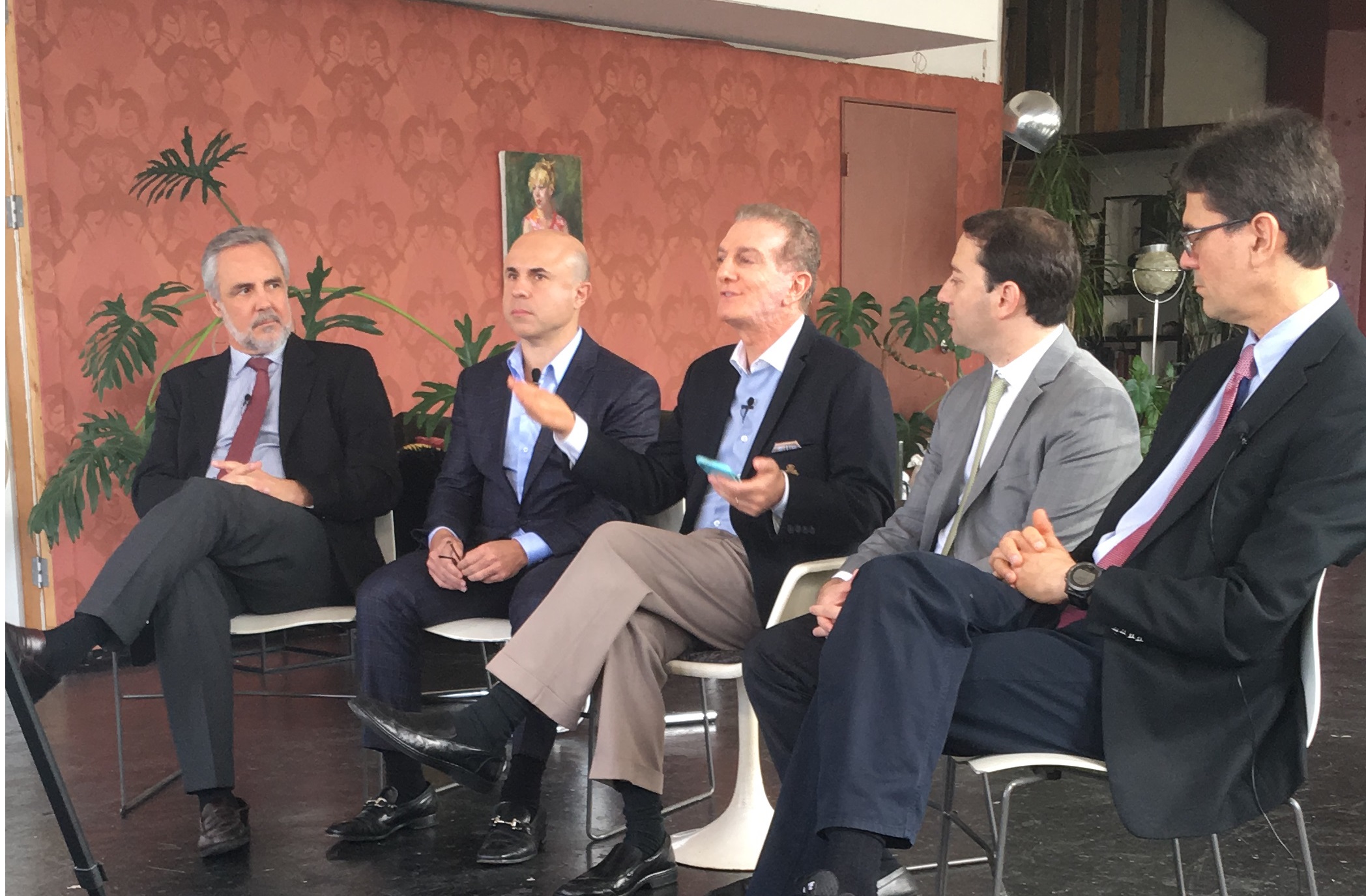 Especialistas da BP em uma roda de conversa