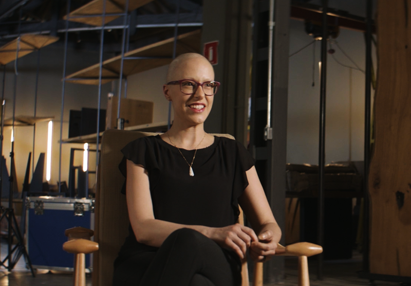 Bruna Lauer Porto Abduchi, paciente de câncer de mama da BP.