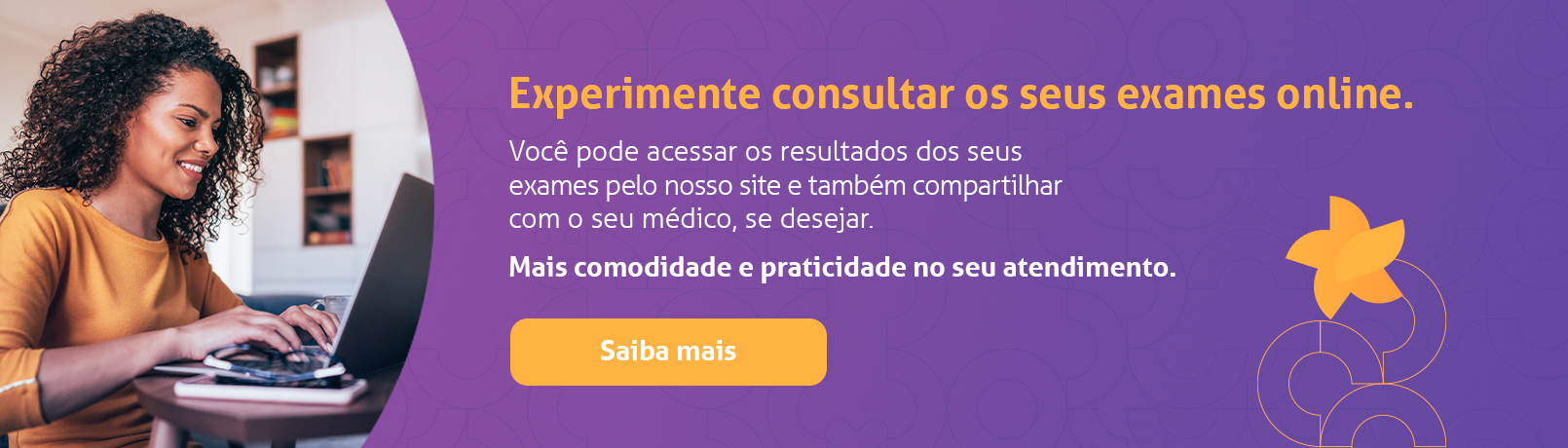 Restrição de acompanhantes / exames online